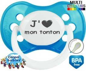 Coeur j'aime mon tonton: Sucette Anatomique-su7.fr