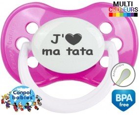 Coeur j'aime ma tata: Sucette Anatomique-su7.fr