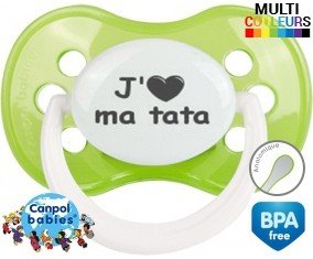 Coeur j'aime ma tata: Sucette Anatomique-su7.fr