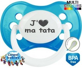 Coeur j'aime ma tata: Sucette Anatomique-su7.fr
