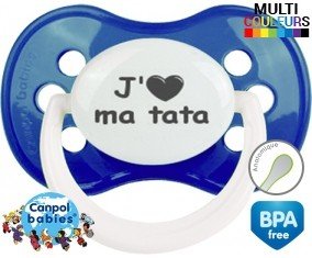 Coeur j'aime ma tata: Sucette Anatomique-su7.fr