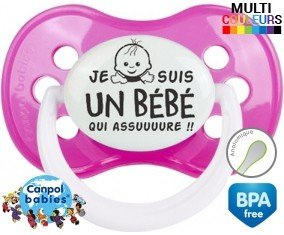Je suis un bébé qui assuuure!!: Sucette Anatomique-su7.fr