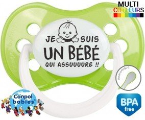 Je suis un bébé qui assuuure!!: Sucette Anatomique-su7.fr