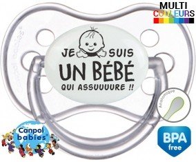 Je suis un bébé qui assuuure!!: Sucette Anatomique-su7.fr