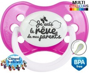 Je suis le rêve de mes parents style1: Sucette Anatomique-su7.fr