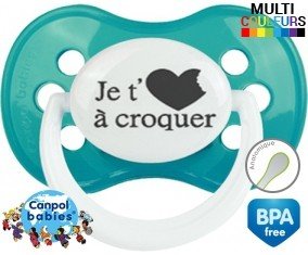 Je t'aime à croquer: Sucette Anatomique-su7.fr