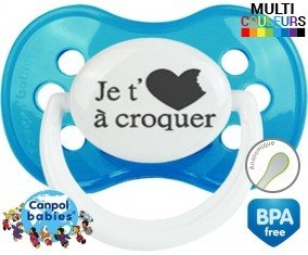 Je t'aime à croquer: Sucette Anatomique-su7.fr