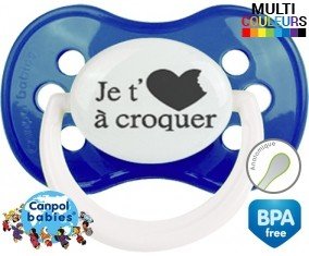 Je t'aime à croquer: Sucette Anatomique-su7.fr