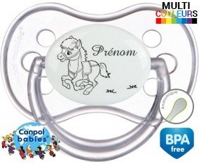 Cheval + prénom: Sucette Anatomique-su7.fr