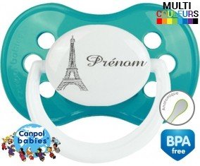 Tour eiffel + prénom: Sucette Anatomique-su7.fr