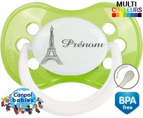 Tour eiffel + prénom: Sucette Anatomique-su7.fr