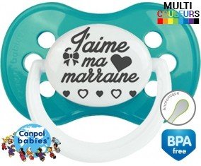 Originale j'aime ma marraine: Sucette Anatomique-su7.fr