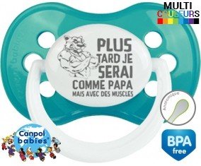 Humour plus tard je serai comme papa mais avec des muscles: Sucette