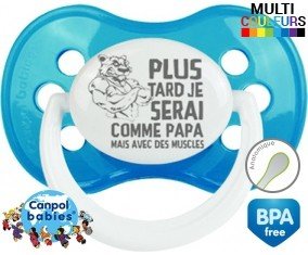 Humour plus tard je serai comme papa mais avec des muscles: Sucette