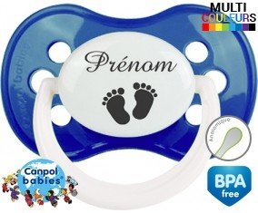Pieds + prénom: Sucette Anatomique-su7.fr