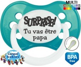 Surprise tu vas être papa: Sucette Anatomique-su7.fr