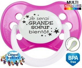 Je serai grande soeur bientôt: Sucette Anatomique-su7.fr