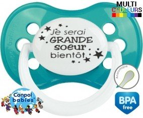 Je serai grande soeur bientôt: Sucette Anatomique-su7.fr