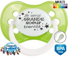 Je serai grande soeur bientôt: Sucette Anatomique-su7.fr