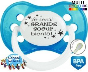 Je serai grande soeur bientôt: Sucette Anatomique-su7.fr