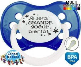 Je serai grande soeur bientôt: Sucette Anatomique-su7.fr