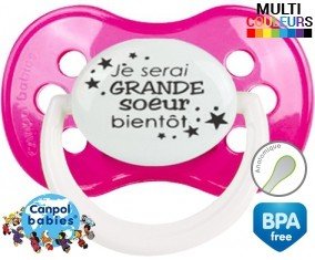 Je serai grande soeur bientôt: Sucette Anatomique-su7.fr