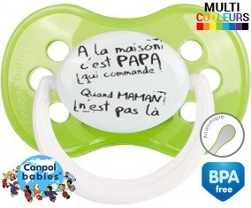 A la maison c'est papa qui commande...: Sucette Anatomique-su7.fr