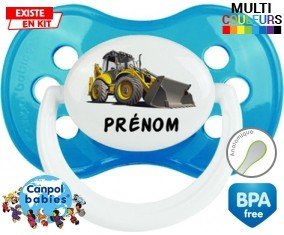 Pelleteuse + prénom: Sucette Anatomique-su7.fr