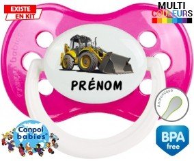 Pelleteuse + prénom: Sucette Anatomique-su7.fr