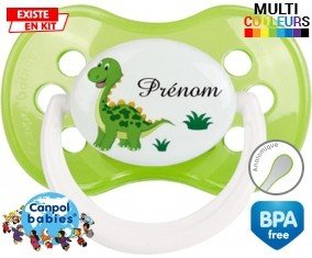Dinosaure + prénom: Sucette Anatomique-su7.fr
