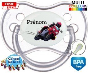 Moto style2 + prénom: Sucette Anatomique-su7.fr