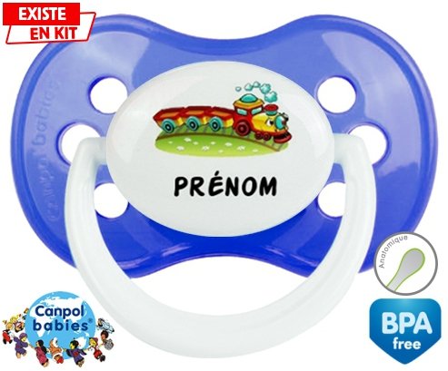 Train + prénom: Sucette Anatomique-su7.fr