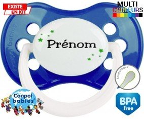 Etoiles + prénom : Tétine Anatomique