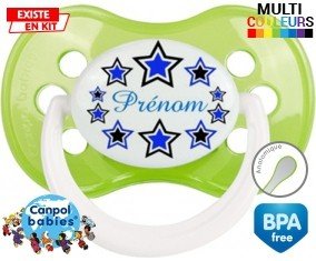 Étoile modèle (garçon) + prénom: Sucette Anatomique-su7.fr
