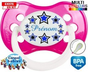 Étoile modèle (garçon) + prénom: Sucette Anatomique-su7.fr