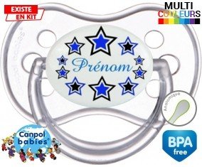 Étoile modèle (garçon) + prénom: Sucette Anatomique-su7.fr