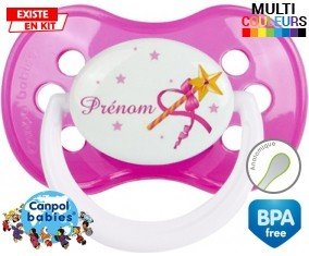 Fée baguette + prénom: Sucette Anatomique-su7.fr