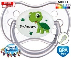 Tortue + prénom: Sucette Anatomique-su7.fr