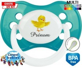 Poussin + prénom: Sucette Anatomique-su7.fr