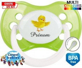 Poussin + prénom: Sucette Anatomique-su7.fr