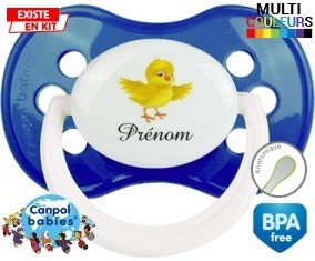 Poussin + prénom: Sucette Anatomique-su7.fr