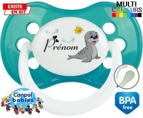 Phoque + prénom: Sucette Anatomique-su7.fr