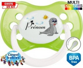 Phoque + prénom: Sucette Anatomique-su7.fr