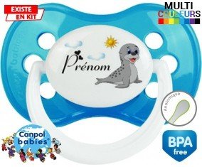 Phoque + prénom: Sucette Anatomique-su7.fr