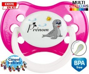 Phoque + prénom: Sucette Anatomique-su7.fr