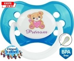 Ourson (fille) + prénom: Sucette Anatomique-su7.fr