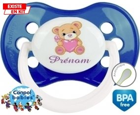 Ourson (fille) + prénom: Sucette Anatomique-su7.fr