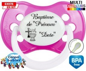 Baptême + prénom: Sucette Anatomique-su7.fr