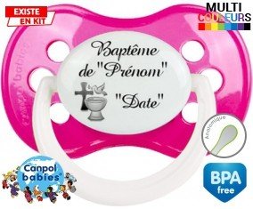 Baptême + prénom: Sucette Anatomique-su7.fr