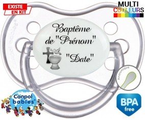 Baptême + prénom: Sucette Anatomique-su7.fr